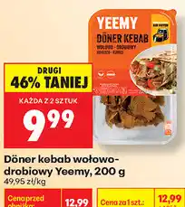 Biedronka Döner kebab wołowo-drobiowy Yeemy oferta