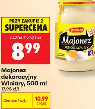 Biedronka Majonez dekoracyjny Winiary oferta
