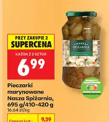 Biedronka Pieczarki marynowane Nasza Spiżarnia, 695 g oferta