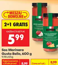 Biedronka Sos Marinara Gusto Bello oferta