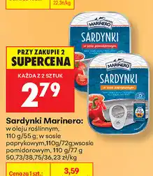 Biedronka Sardynki Marinero oferta