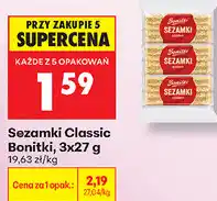 Biedronka Sezamki Classic Bonitki oferta
