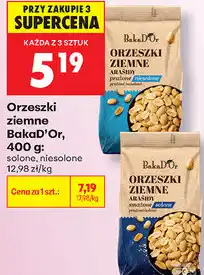 Biedronka Orzeszki ziemne BakaD'Or oferta