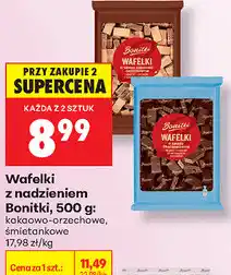 Biedronka Wafelki z nadzieniem Bonitki oferta