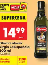 Biedronka Oliwa z oliwek Virgin La Española oferta
