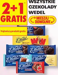 Biedronka Wszystkie czekolady Wedel oferta