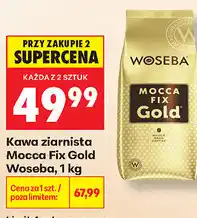 Biedronka Kawa ziarnista Mocca Fix Gold Woseba oferta