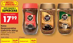 Biedronka Kawy rozpuszczalne Cafe D'Or oferta