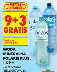 Biedronka Woda mineralna Polaris Plus oferta