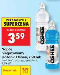Biedronka Napój niegazowany Isotonic Oshee oferta