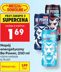Biedronka Napój energetyczny Be Power oferta