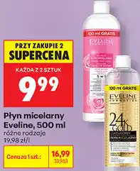 Biedronka Płyn micelarny Eveline oferta