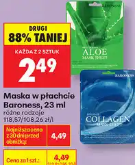 Biedronka Maska w płachcie Baroness oferta