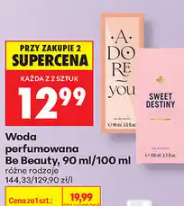 Biedronka Woda perfumowana Be Beauty oferta