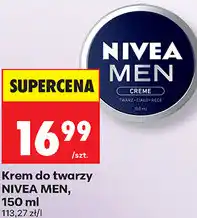 Biedronka Krem do twarzy NIVEA MEN oferta