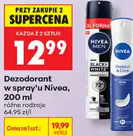 Biedronka Dezodorant w spray'u Nivea oferta