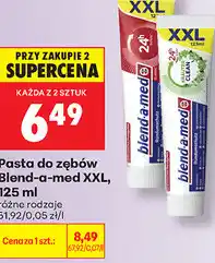 Biedronka Pasta do zębów Blend-a-med XXL oferta