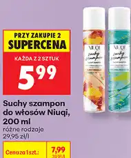 Biedronka Suchy szampon do włosów Niuqi oferta