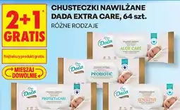 Biedronka Chusteczki nawilżane Dada Extra Care, 64 szt oferta