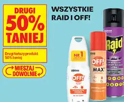 Biedronka Wszystkie produkty Raid i OFF! oferta