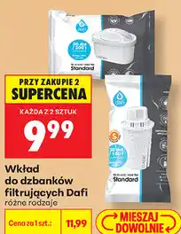 Biedronka Wkład do dzbanków filtrujących Dafi oferta
