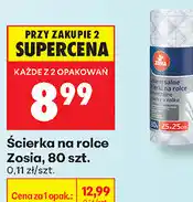 Biedronka Ścierka na rolce Zosia, 80 szt oferta