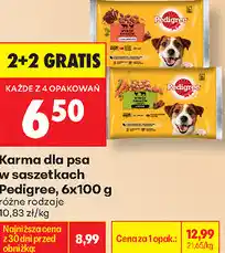 Biedronka Karma dla psa w saszetkach Pedigree oferta