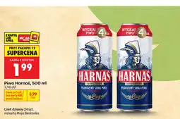 Biedronka Piwo Harnaś oferta
