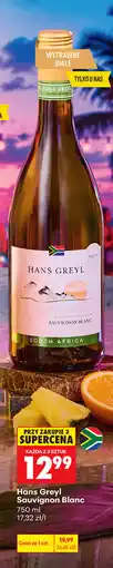 Biedronka Hans Greyl Sauvignon Blanc oferta