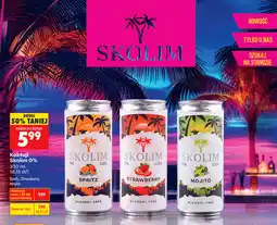 Biedronka Koktajl Skolim 0% oferta