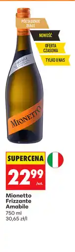 Biedronka Mionetto Frizzante Amabile oferta