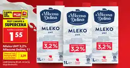 Biedronka Mleko UHT 3,2% Mleczna Dolina oferta