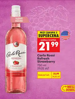Biedronka Carlo Rossi Refresh Strawberry oferta