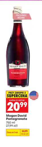 Biedronka Mogen David Pomegranate oferta