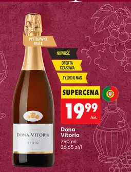 Biedronka Wino musujące Dona Vitoria Bruto oferta