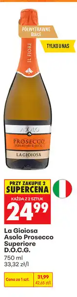 Biedronka La Gioiosa Asolo Prosecco Superiore D.O.C.G oferta