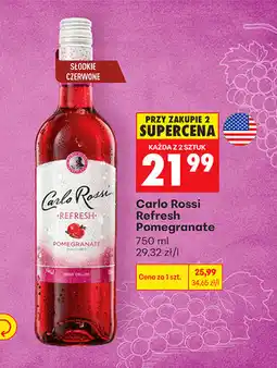 Biedronka Carlo Rossi Refresh Pomegranate oferta