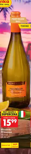 Biedronka Biscardo Prosecco oferta