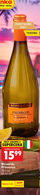 Biedronka Biscardo Prosecco oferta