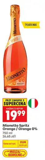 Biedronka Mionetto Spritz Orange / Orange 0% oferta
