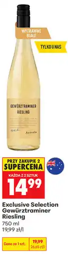 Biedronka Exclusive Selection Gewürztraminer Riesling oferta