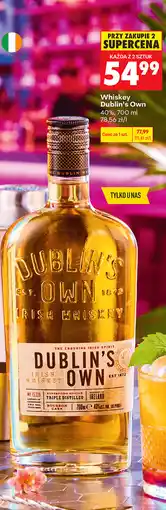 Biedronka Whiskey Dublin's Own oferta