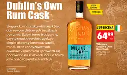 Biedronka Whiskey Dublin's Own Rum Cask oferta