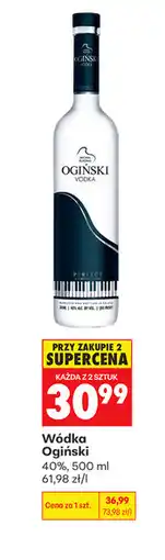 Biedronka Wódka Ogiński 40% oferta