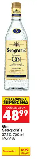 Biedronka Gin Seagram's oferta