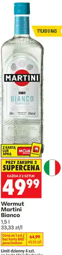 Biedronka Wermut Martini Bianco oferta