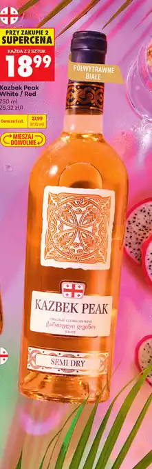 Biedronka Kazbek Peak White / Red oferta