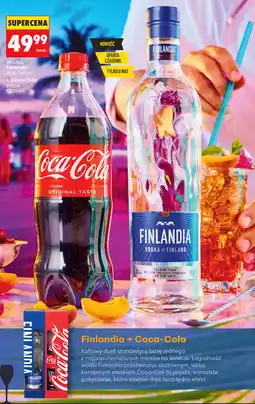 Biedronka Coca-Cola + Wódka Finlandia 40% oferta