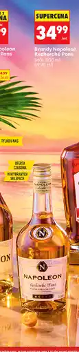Biedronka Brandy Napoleon Recherché Pons oferta