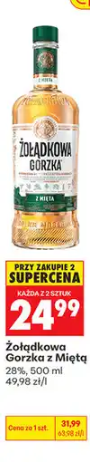 Biedronka Żołądkowa Gorzka z Miętą oferta
